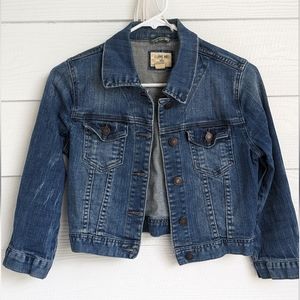 Cropped Mini Jean Jacket